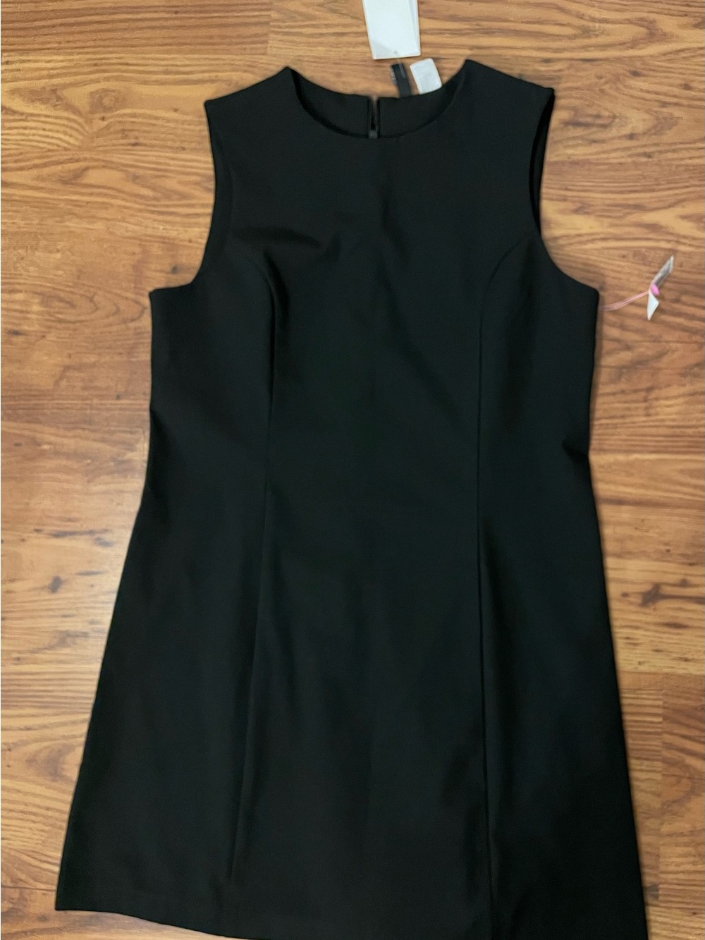 H&M Divided Black Sleeveless Asymmetrical Shift Dress New with Tags